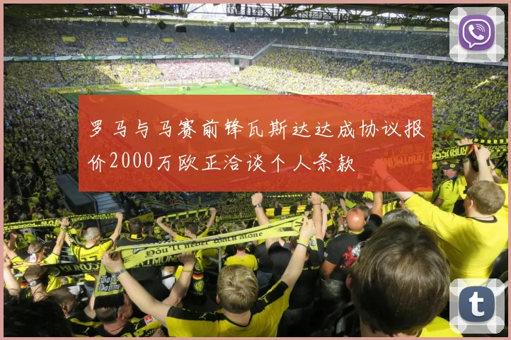 罗马与马赛前锋瓦斯达达成协议报价2000万欧正洽谈个人条款